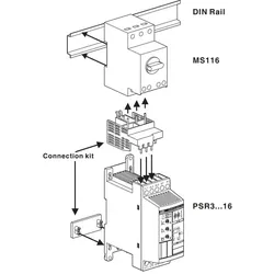 ABB PSR16-MS116 PSR Verbinder für MS116-MS132 1SFA896211R1001