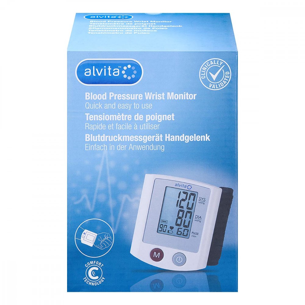 Alliance Healthcare Deutschland GmbH Alvita Blutdruckmessgerät Handgelenk 11124538