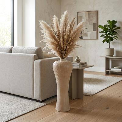 Sagebrook Home Stoneware Ceramic Floor Vase