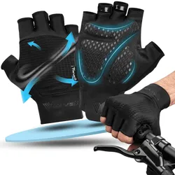 Ergonomische Halbfinger Fahrradhandschuhe „BEN“ - S - Bestseller,Neu,oft gekauft,Zubehör
