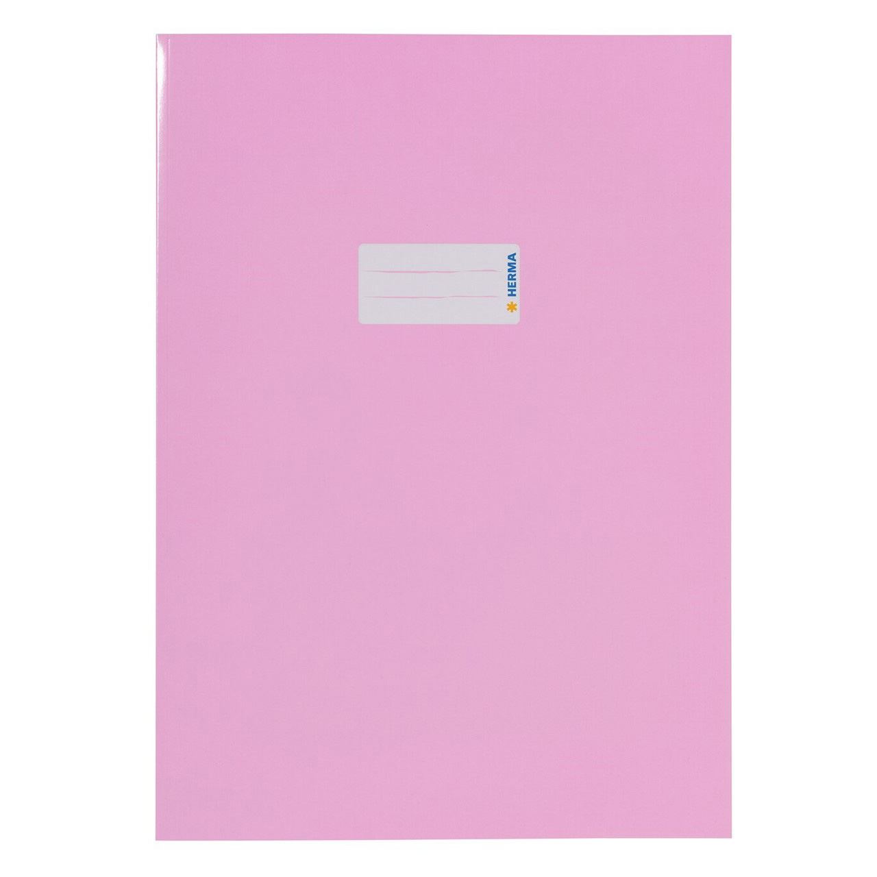 HERMA Heftumschlag rosa Papier DIN A4