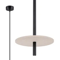 Sollux Pendelleuchte FELTRO 1 schwarz/beige SL.1879