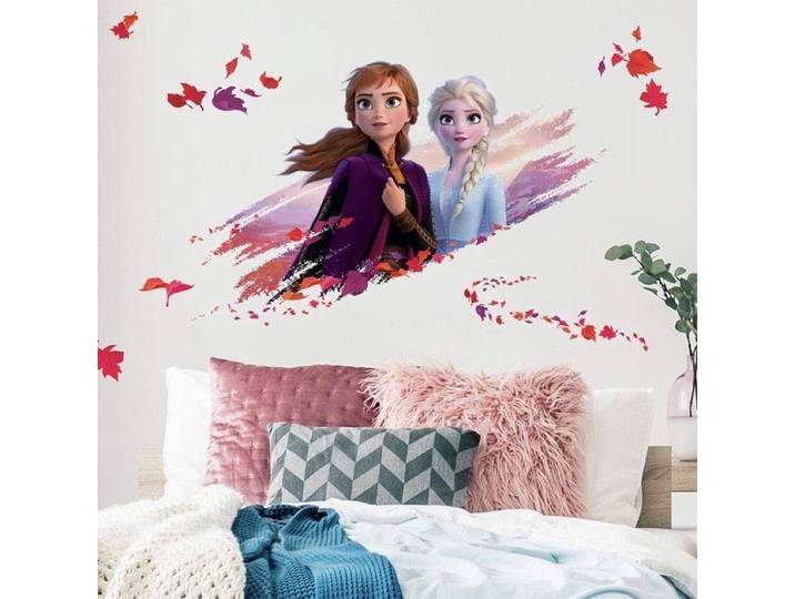 Frozen 2 Anna & Elsa Muursticker