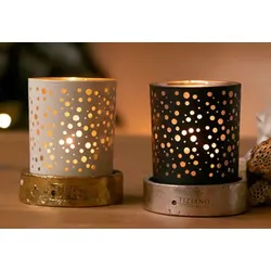 Piazza Basis für Votivglas 8cm gold