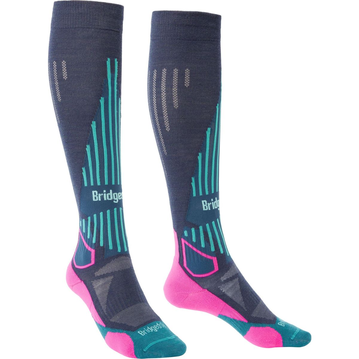 Bridgedale Ski Lightweight black/blue (7) M 710213-7-M