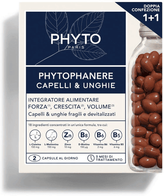 Phyto Paris Phyto Phytophanere Integratore Alimentare Per Capelli e Unghie 180 Capsule