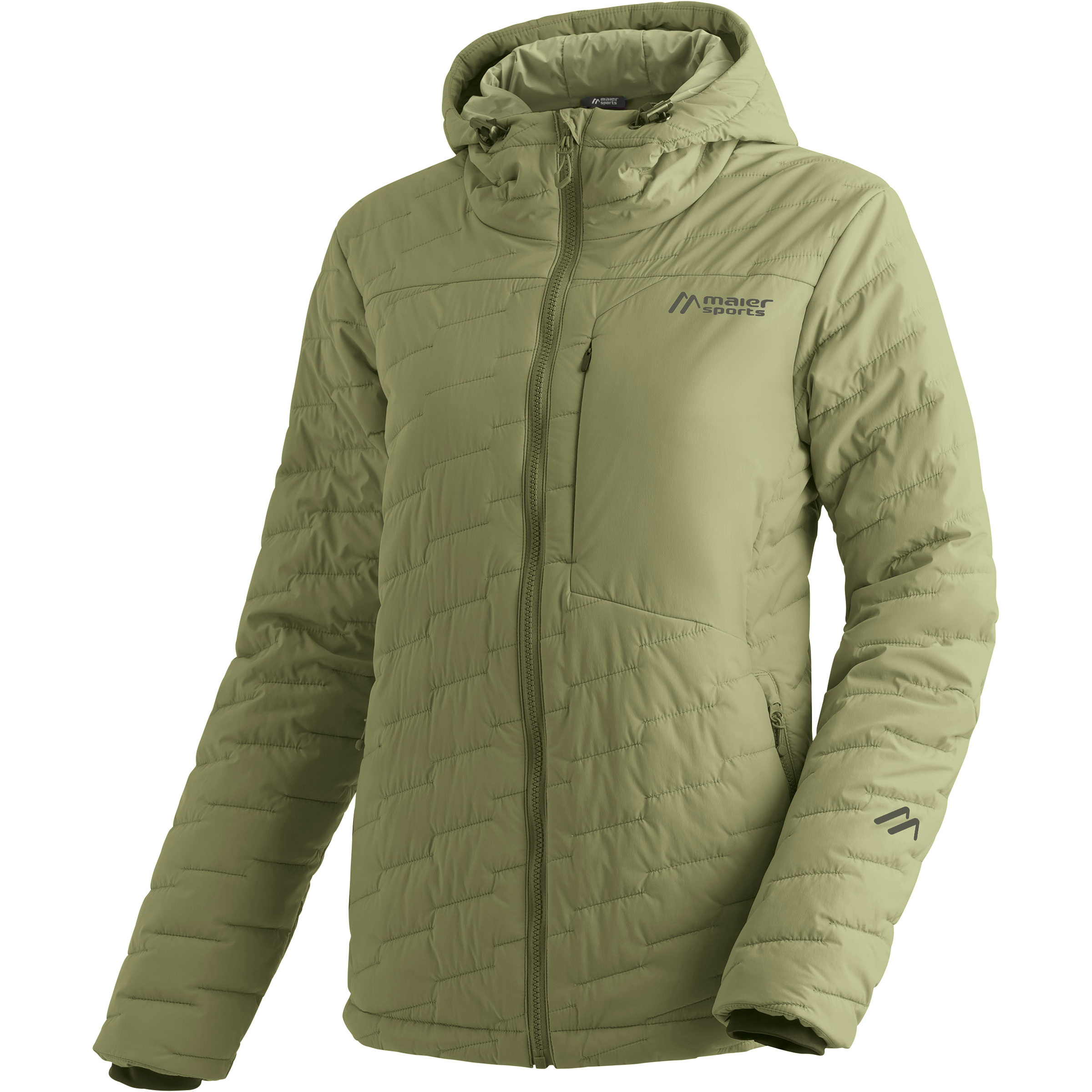 Maier Sports Donovaly Damen Isolationsjacke gruen Größe XL Trekking Wasserabweisend Wasserabweisend