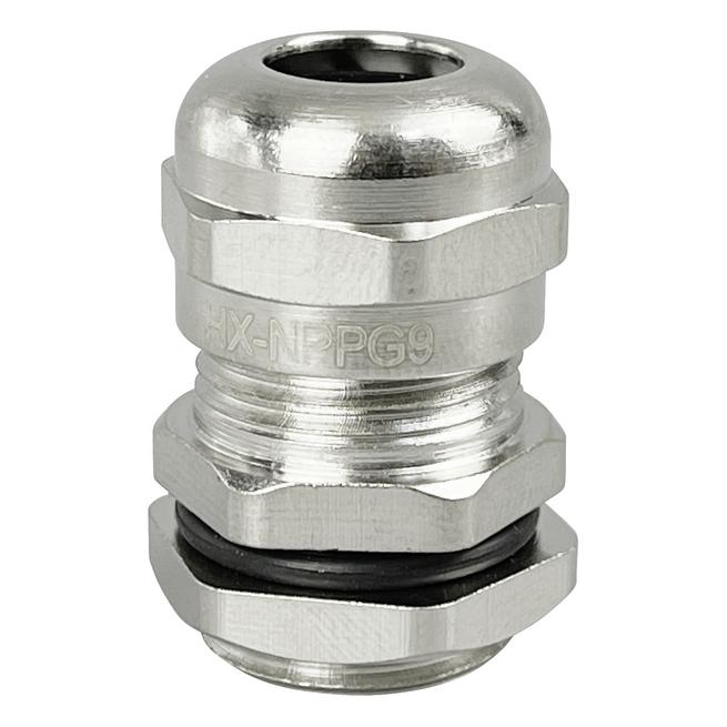 Tru Components TC-10302876 Kabelverschraubung PG11 Messing (vernickelt) Metall (TC-10302876)