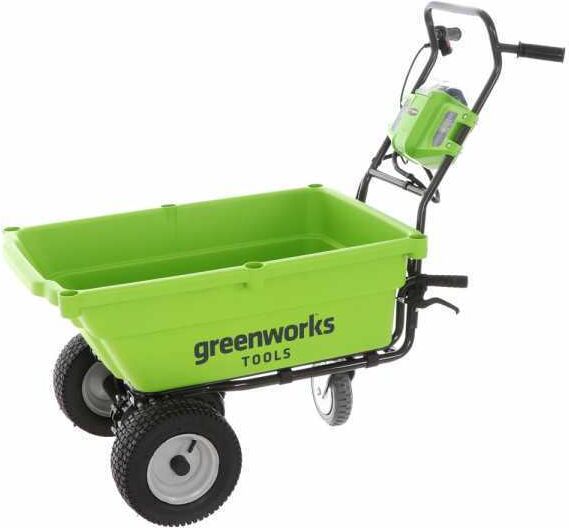Akku Schubkarre Greenworks G40GC Garden Cart 40V - Motorschubkarre - SOLO - OHNE AKKU UND LADEGERÄT