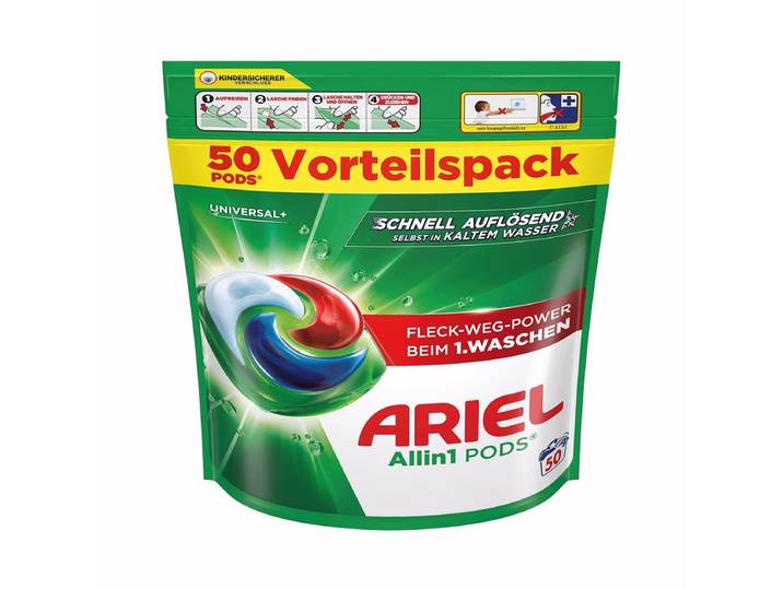 Ariel 105 Waschmittel-Pods (3 x 50 Stück) Waschmittel Pods – Waschmittel/Duftflacon