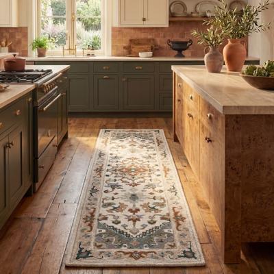 SAFAVIEH Handmade Heritage Asia Traditional Oriental Wool Rug