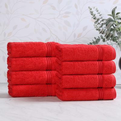 Superior Heritage Egyptian Cotton Absorbent Hand Towel Set of 8