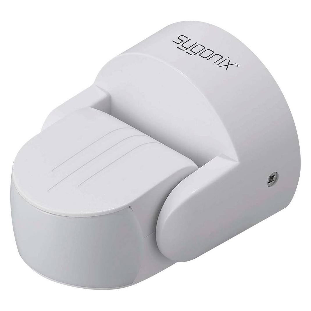 Sygonix SY-6440262 Wand, Decke HF-Bewegungsmelder 180 ° Relais Weiss IP65 (15 m) (SY-6440262)
