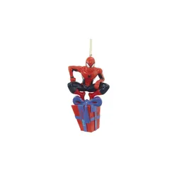 Disney Weihnachtsbaumfigur Spider Man   ¦ Polyresin (Kunstharz) ¦ Maße (cm): B: 12 H: 7,5
