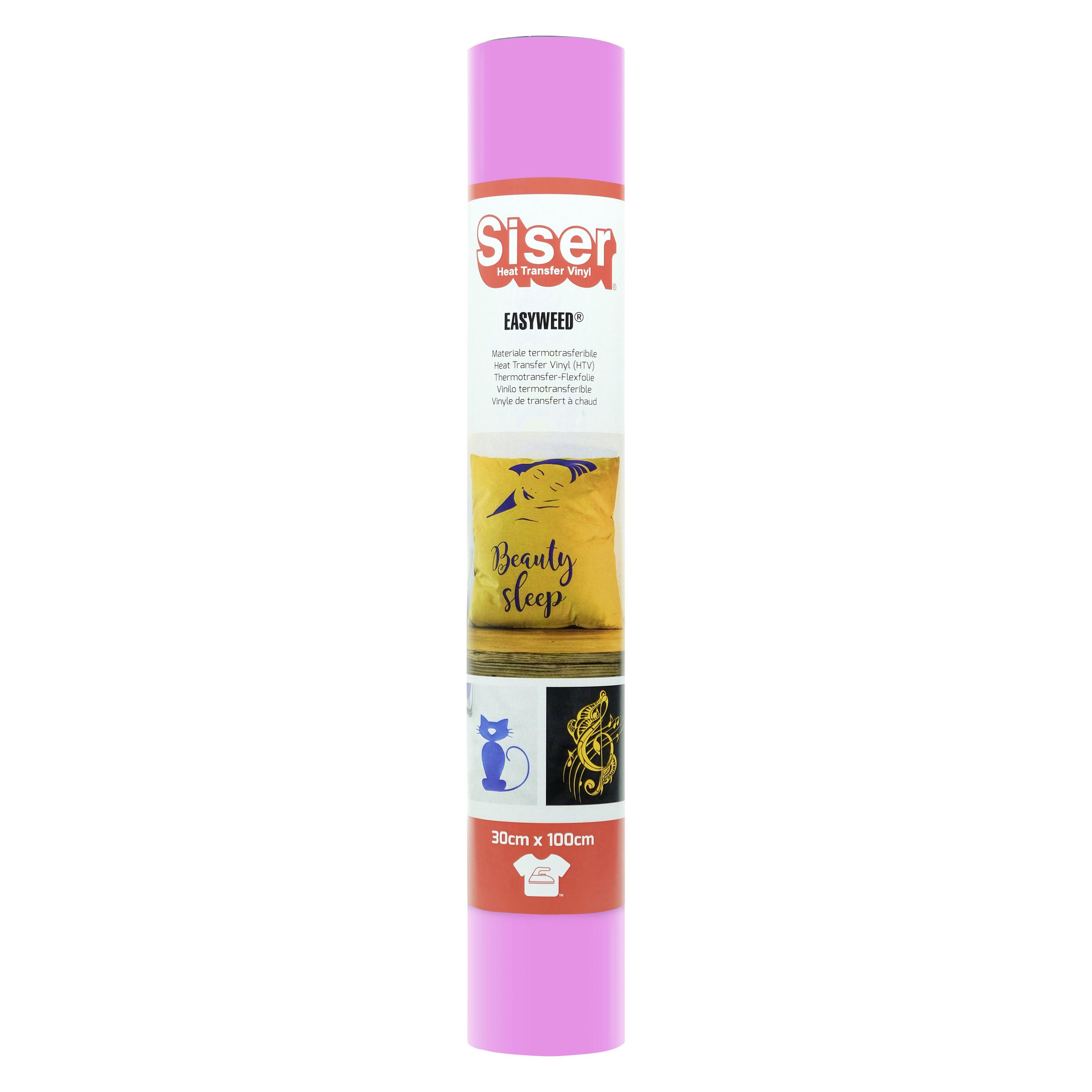 Siser Fluo Transferfolie Folie Schnittbreite 30 cm Rosa (1FPSPU+FRSA-3001)