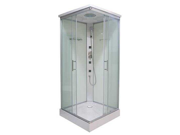 SANOTECHNIK Komplettdusche TWIST 1 80 x 80 cm mit Schnellmontage
