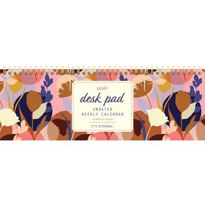Posh: Desk Pad Undated Weekly Calendar