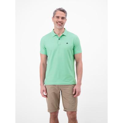 Poloshirt LERROS "Poloshirt Herren COOL & DRY atmungsaktiv Piqué", Herren, Gr. XL, grün (mint water), 60% Baumwolle, 40% Polyester, ohne Ausschnitt, Shirts, Trocknet schnell, angenehm kühl, pflegeleicht, kurzarm, einfarbig