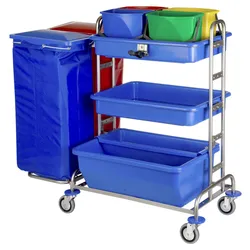 Vermop Reinigungswagen Variant DES 2000 (verchromt)