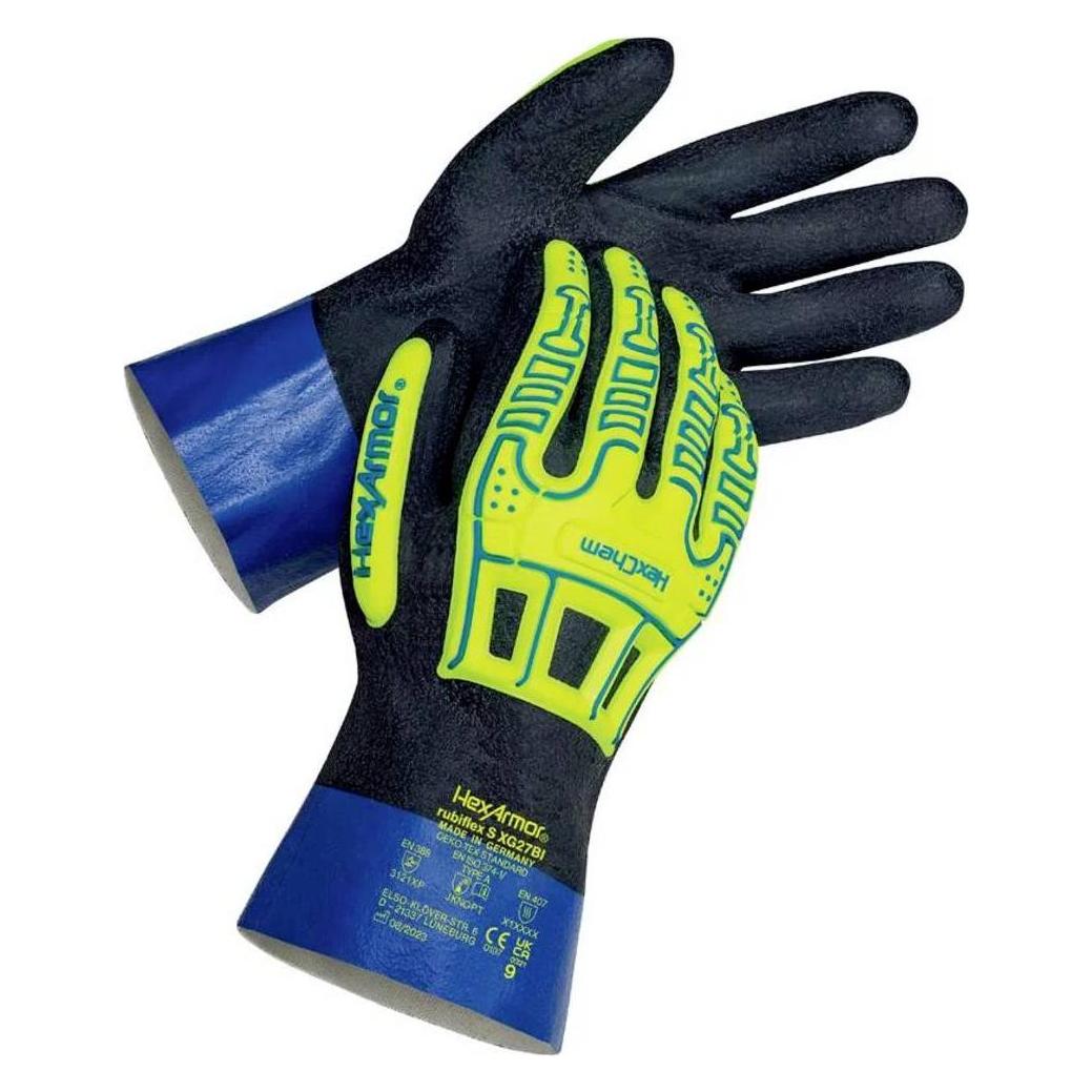 Uvex Schutzhandschuh rubiflex S XG27B 60708 Grösse 8 (8) (6070808)