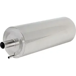K+W Schalldämpfer für BHKW, AGG 760/50 für Mini-BHKW, 760 mm, Stutzen 50 mm glatt