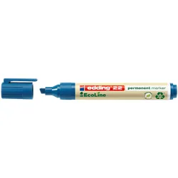 EDDING 22BL - Permanentmarker, nachfüllbar, blau