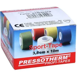 PRESSOTHERM Sport-Tape 3,8 cmx10 m schwarz