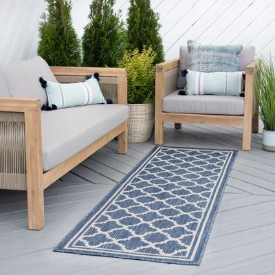 Alise Rugs Exo Coastal Geometric Indoor/Outdoor Area Rug