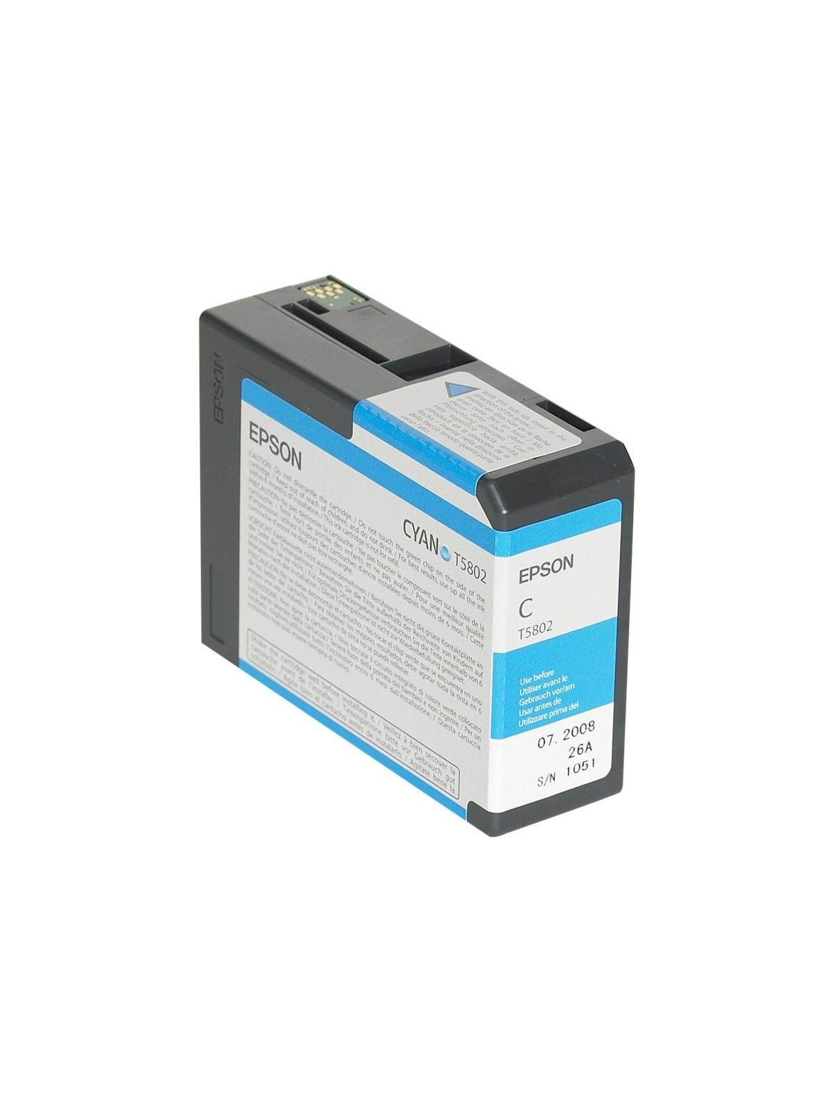 Epson T5802 - Cyan Ink - Tintenpatrone Cyan