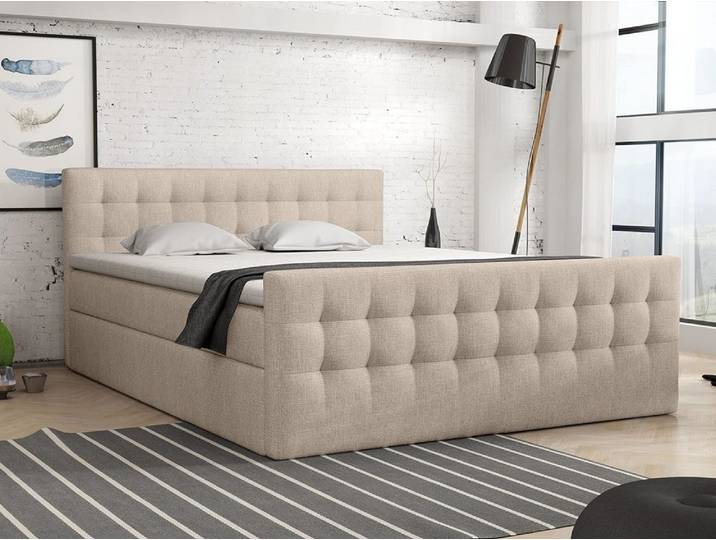 DB-Möbel Boxspringbett PACOS Große Doppelbett zum Schlafzimmer-vom Hersteller.