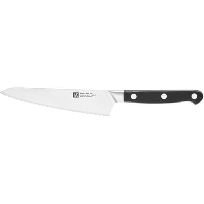 Kochmesser ZWILLING "Pro", schwarz, Klingenlänge 14cm, Stahl, Kochmesser, Kochmesser, Made in Germany, FRIODUR eisgehärtete Klinge