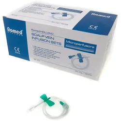 Romed Perfusionsbestecke, einzeln steril verpackt 23G / 100 Stück
