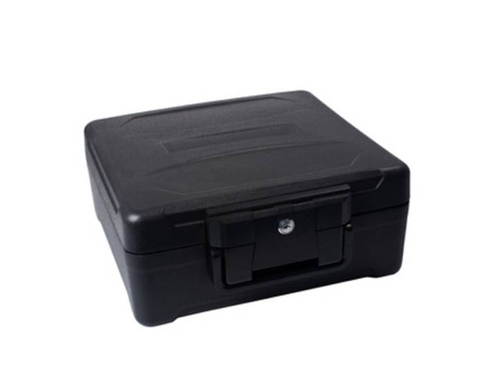 Caissette à documents ignifuge, 11 litres, noir