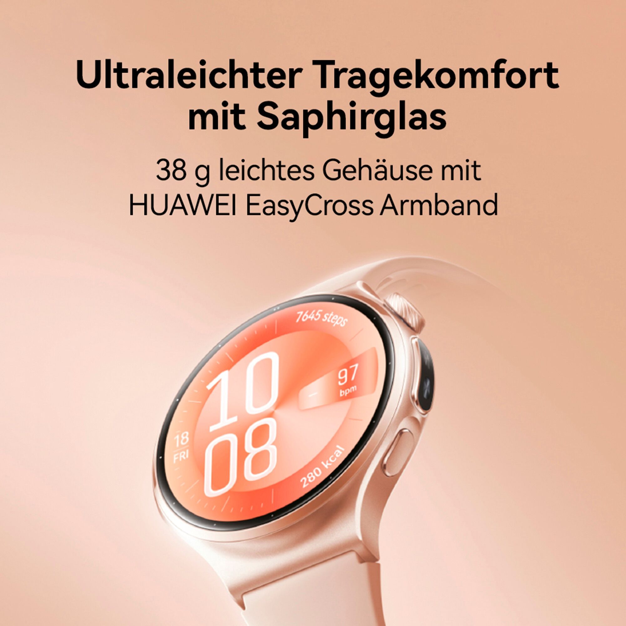 Huawei Smartwatch "Watch 6 46mm", blau, blau, 1,5 ″, ohne eSIM, Smartwatches, Smartwatch