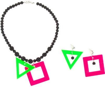 Schmuck-Set "Neon", 3-teilig