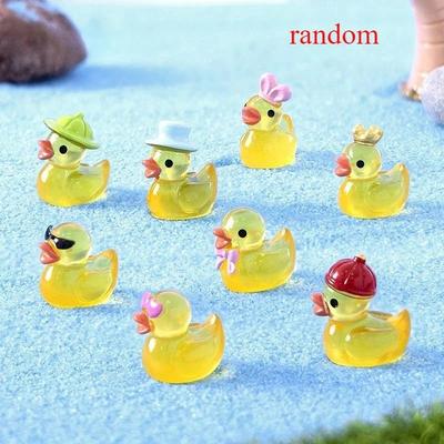 Uplift Essentials 50 Piece Mini Yellow Luminous Duck Miniature Set style A