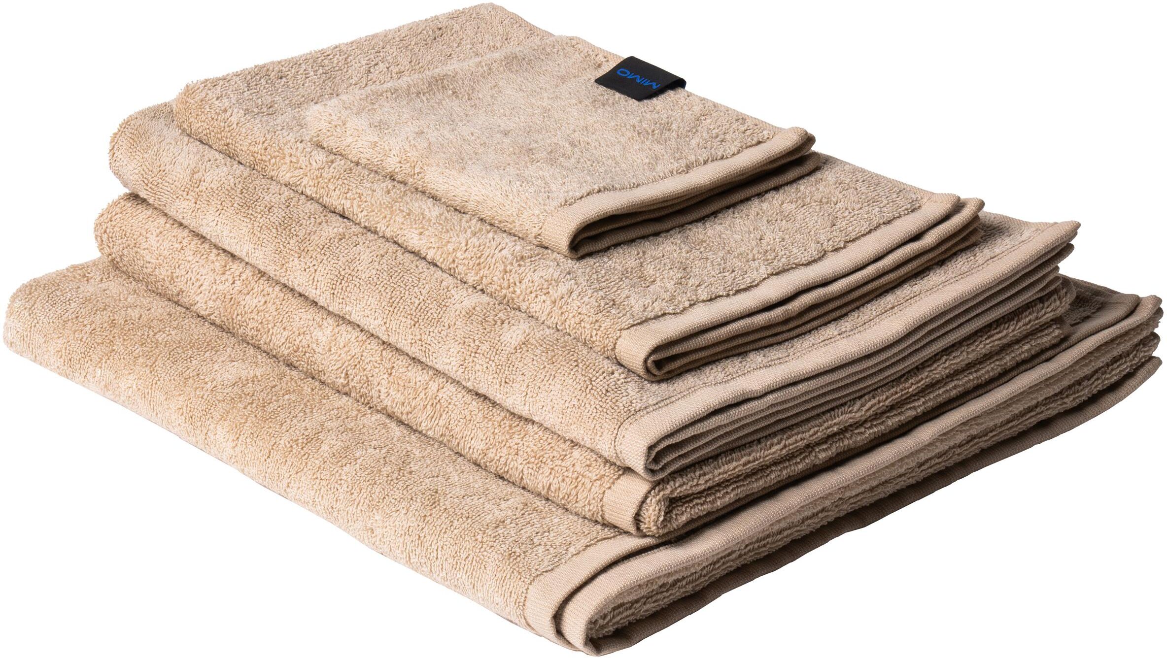 Badematte "Mimo Sea", beige, (50cm x 70cm ), 1 Stk., Baumwolle, Polyester, Badematten, Badematte beige (50cm x 70cm ), 1 Stk.