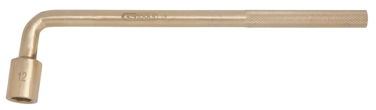 KS Tools BRONZEplus zeskantige dop met hoek, 19 mm