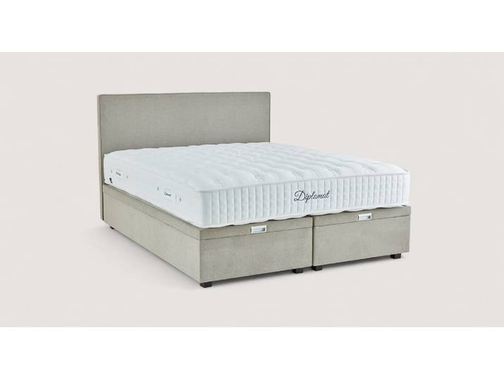 Tête de lit HILTON - Tissu Marron - L140 x H105cm