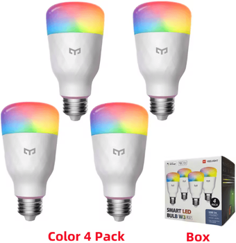 Inspire Essentials Yeelight Smart LED Bulb W3 WiFi Dimmable E26 With Voice Control j
