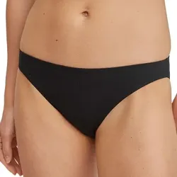 Calida Essential Cotton Low Cut Brief Schwarz Baumwolle Large Damen