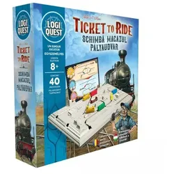 Logquest: Ticket to Ride - Brettspiel auf Ungarisch