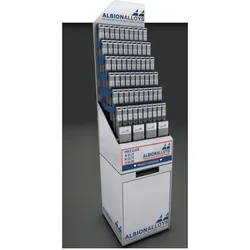 Albion Alloys Display Stand
