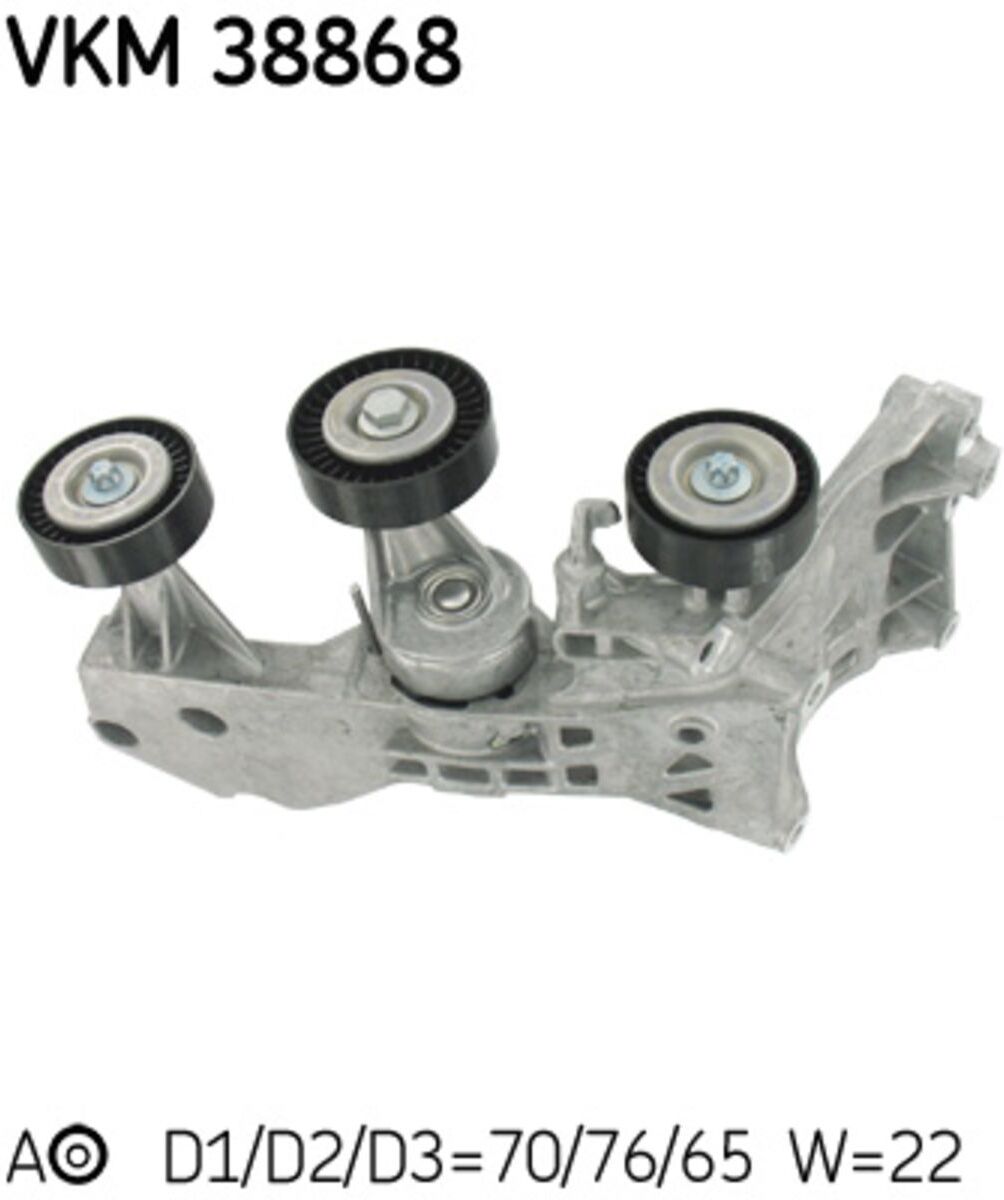 Riemenspanner, Keilrippenriemen SKF VKM 38868