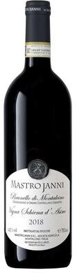 """Mastrojanni Vigna Schiena d'Asino Brunello di Montalcino 2018 Red Wine - Italy"""