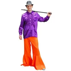 Wilbers Hippie Hose neonorange Gr. (50)