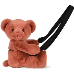 Doudou et Compagnie Umhängetasche Bär terracotta 30cm (30 cm)