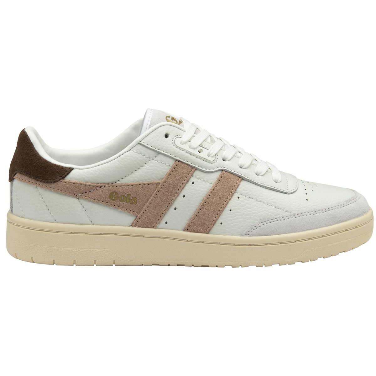 Gola Falcon Sneaker Women white/cameo/dark brown (WT) 37 CLB415-WT-37-whitecameodarkbrown