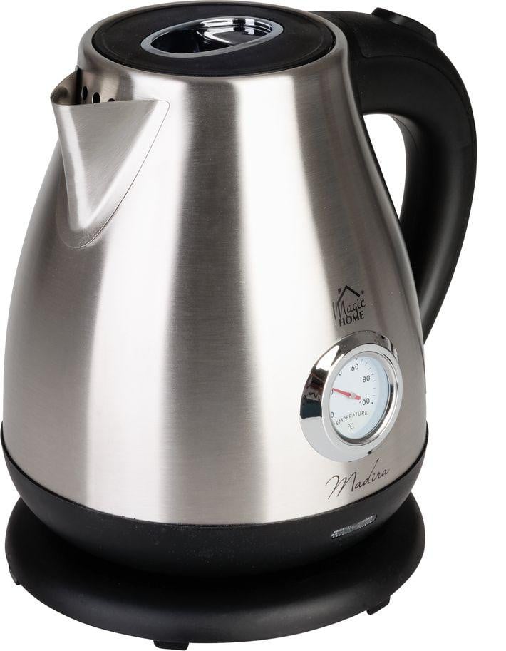 MagicHome Madira Waterkoker met thermometer, 1700 ml