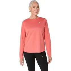 ASICS Damen T-Shirt CORE LS TOP, Größe L in Pink Pink